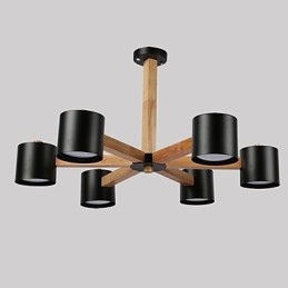 Caratteristica della pittura d'epoca per lampadario in metallo