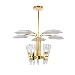 Lampadario a sospensione con direzione regolabile personalizzata