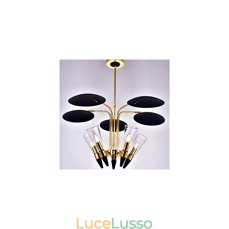 Lampadario a sospensione con direzione regolabile personalizzata
