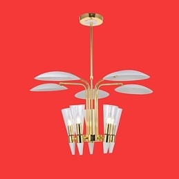 Lampadario a sospensione con direzione regolabile personalizzata