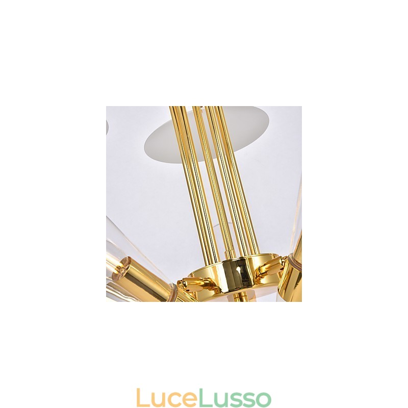 Lampadario a sospensione con direzione regolabile personalizzata