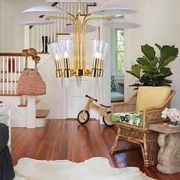 Lampadario a sospensione con direzione regolabile personalizzata