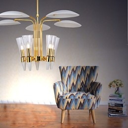 Lampadario a sospensione con direzione regolabile personalizzata