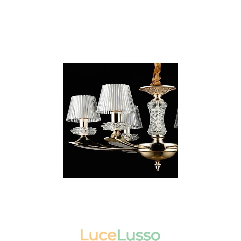 Moderno Contemporaneo Tradizionale Classico Lega di Zinco Caratteristica per Cristallo Mini Stile Lampadario in Metallo