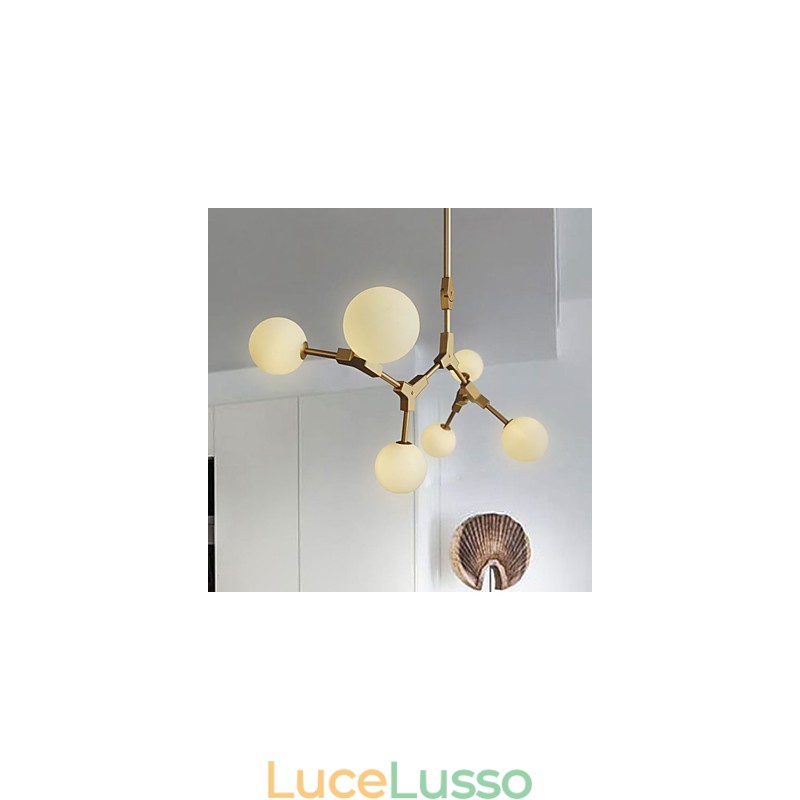 Caratteristica della pittura classica tradizionale per la lampada a sospensione in legno e bambù in stile mini