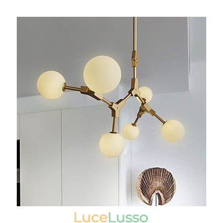 Caratteristica della pittura classica tradizionale per la lampada a sospensione in legno e bambù in stile mini Caratteristica della pittura classica tradizionale per la lampada a sospensione in legno e bambù in stile mini