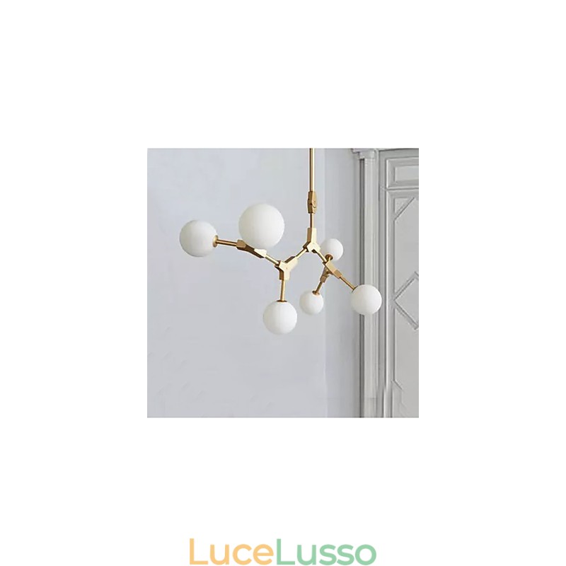 Caratteristica della pittura classica tradizionale per la lampada a sospensione in legno e bambù in stile mini