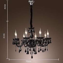 Caratteristica elettrolitica moderna e contemporanea per lampadario in cristallo
