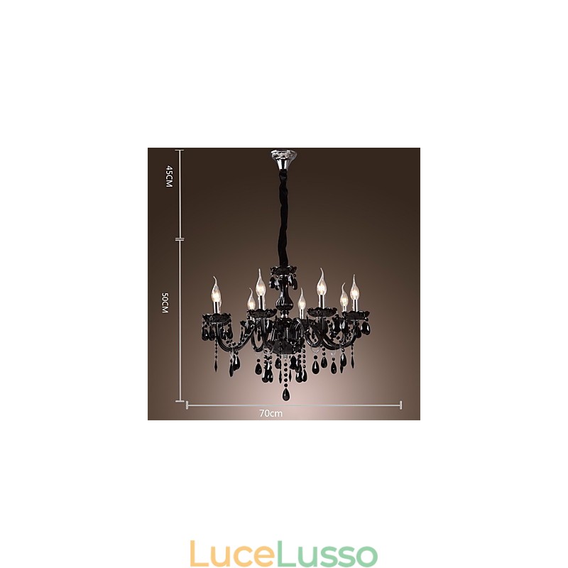 Caratteristica elettrolitica moderna e contemporanea per lampadario in cristallo