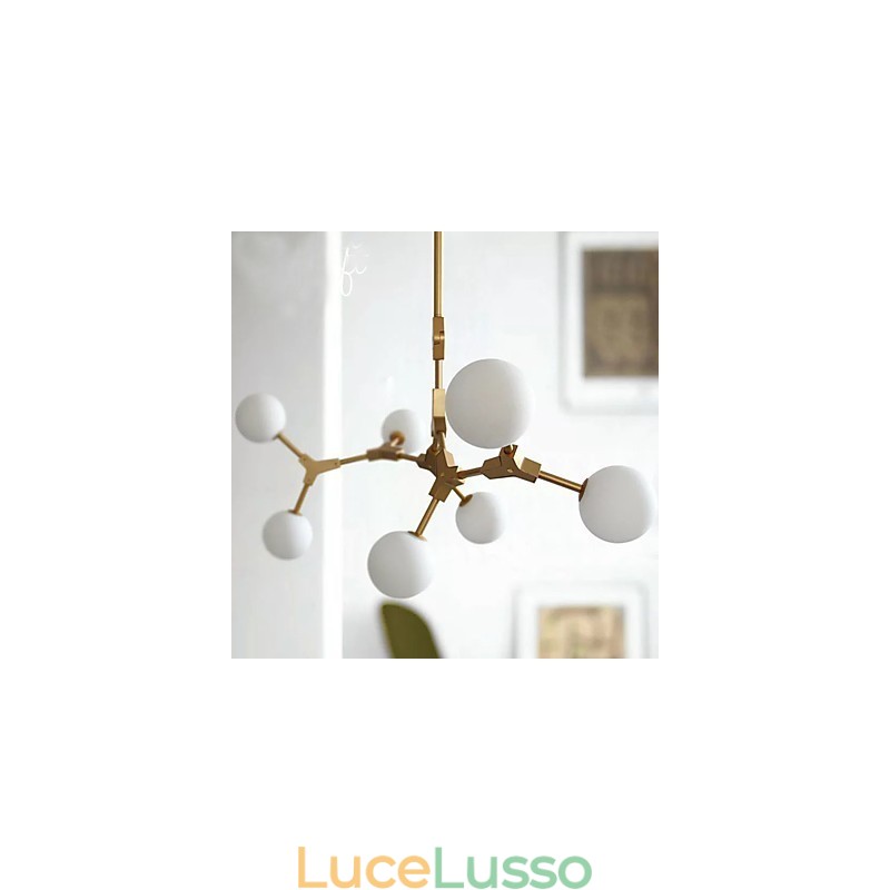 Caratteristica della pittura classica tradizionale per la lampada a sospensione in legno e bambù in stile mini