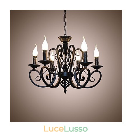 European Style Chandelier Dining Lights Simple Originality Innovative Candles 6 Lights European Style Chandelier Dining Lights Simple Originality Innovative Candles 6 Lights