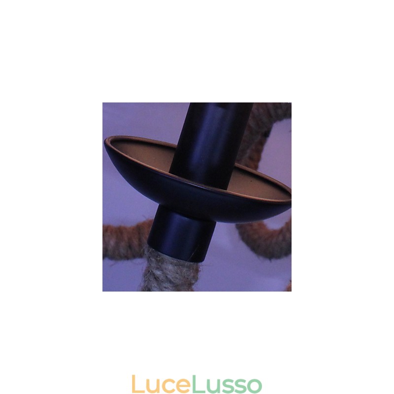 Loft Industriale Vento Vintage Ferro Lampade Negozi Lampadario Corda Lampadario Luci