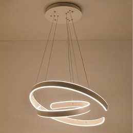 Lampadario semplice e creativo per atmosfera del Nord Europa Lampada per decorare la mensa Apparecchio di illuminazione