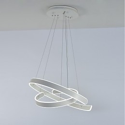 Lampadario semplice e creativo per atmosfera del Nord Europa Lampada per decorare la mensa Apparecchio di illuminazione