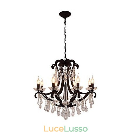 Lampadario di cristallo a 8 luci moderno contemporaneo tradizionale classico rustico lodge vintage retrò lanterna tamburo paese dipinto Lampadario di cristallo a 8 luci moderno contemporaneo tradizionale classico rustico lodge vintage retrò lanterna tamburo paese dipinto