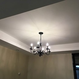 Artistico Chic & Moderno Altri Caratteristica per Candela Stile Metallo Interni 6 Lampadine Lampadario