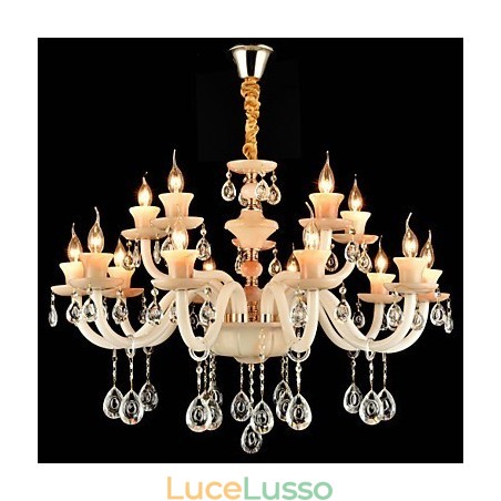Moderno Contemporaneo Tradizionale Classico Elettroplaccato Caratteristica per Cristallo Mini Stile Metallo Lampadario da Pranzo Moderno Contemporaneo Tradizionale Classico Elettroplaccato Caratteristica per Cristallo Mini Stile Metallo Lampadario da Pranzo