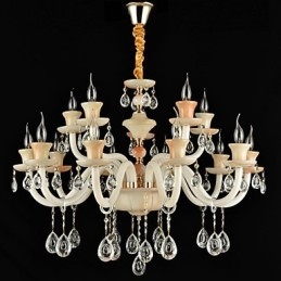 Moderno Contemporaneo Tradizionale Classico Elettroplaccato Caratteristica per Cristallo Mini Stile Metallo Lampadario da Pranzo