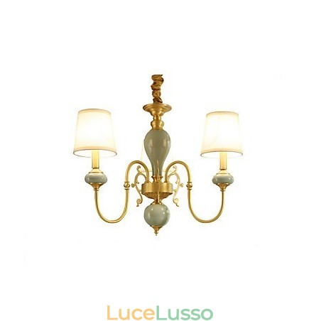 Lampadario in ottone classico tradizionale per mini lampadario in metallo a 3 lampadine Lampadario in ottone classico tradizionale per mini lampadario in metallo a 3 lampadine