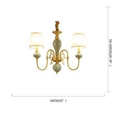Lampadario in ottone classico tradizionale per mini lampadario in metallo a 3 lampadine