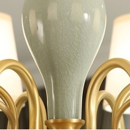 Lampadario in ottone classico tradizionale per mini lampadario in metallo a 3 lampadine
