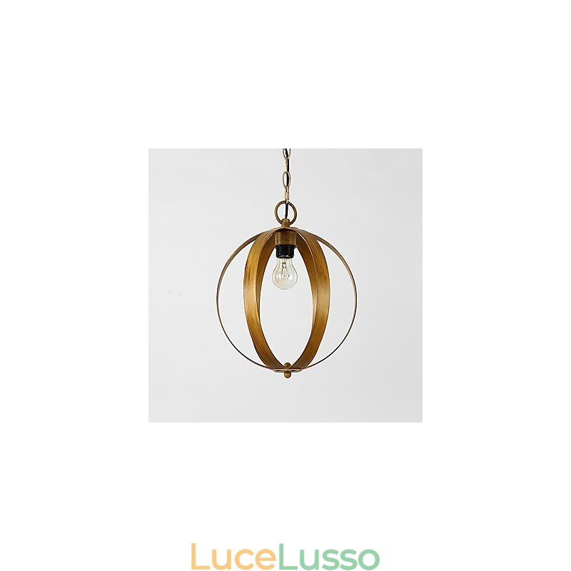 Lampadario europeo in metallo stile industriale americano Loft dipinto a mano Lampada a sospensione decorativa per interni