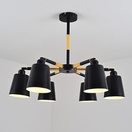 Lampada a sospensione tradizionale classica caratteristica della pittura per mini stile legno bambù