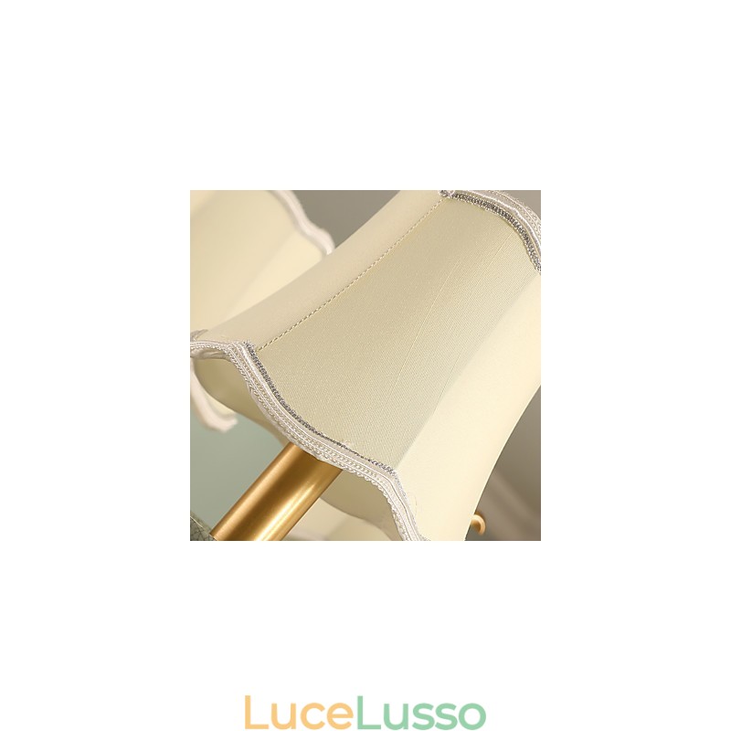Lampadario tutto in rame Lampadario decorativo in giada KP8