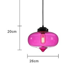 Bubble Design Pendant 1 Luce Minimalista Ferro Dipinto