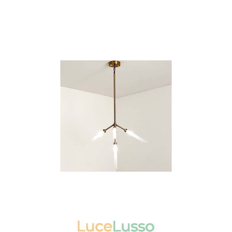 Lampadario moderno contemporaneo personalizzato in stile mini a 5 luci