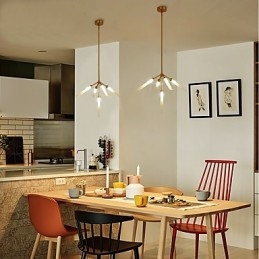 Lampadario moderno contemporaneo personalizzato in stile mini a 5 luci