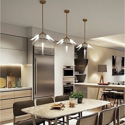 Lampadario moderno contemporaneo personalizzato in stile mini a 5 luci