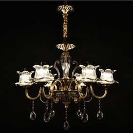Dipinto rustico Lodge Caratteristica per designer Negozi interni in metallo Lampadario a 2 lampadine