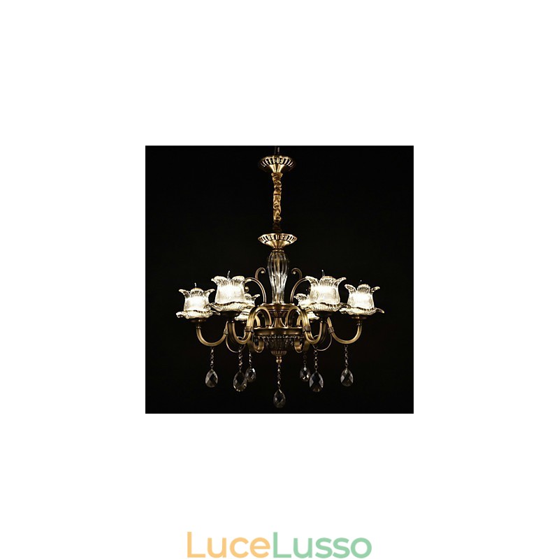Dipinto rustico Lodge Caratteristica per designer Negozi interni in metallo Lampadario a 2 lampadine