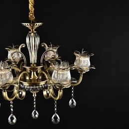 Dipinto rustico Lodge Caratteristica per designer Negozi interni in metallo Lampadario a 2 lampadine