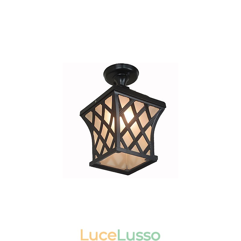 Lampada rurale American Garden Patio Door Outdoor Impermeabile Grape Droplight