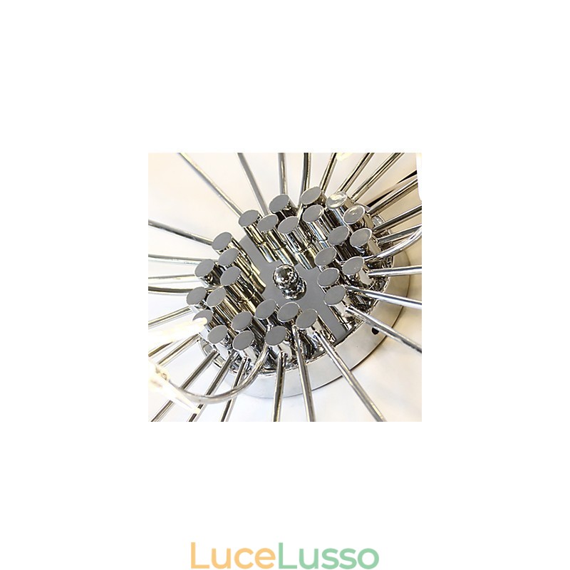 Moderno e contemporaneo, cromato, caratteristica per i mini designer di stile, lampadario in metallo per bambini
