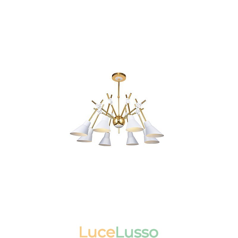 Lampadario artistico con direzione regolabile personalizzato Lampadario N