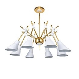 Lampadario artistico con direzione regolabile personalizzato Lampadario N