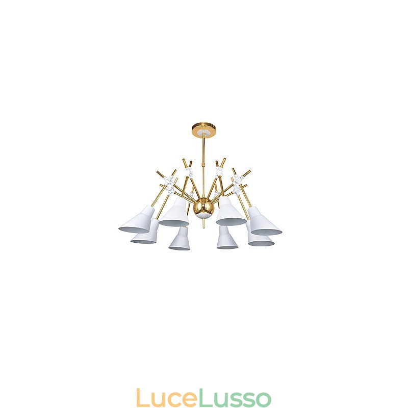Lampadario artistico con direzione regolabile personalizzato Lampadario N
