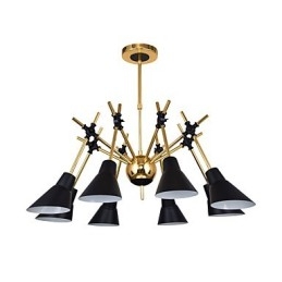 Lampadario artistico con direzione regolabile personalizzato Lampadario N