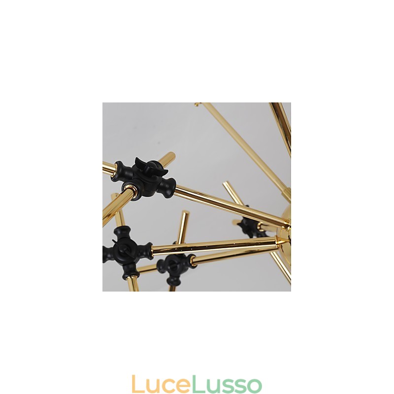 Lampadario artistico con direzione regolabile personalizzato Lampadario N