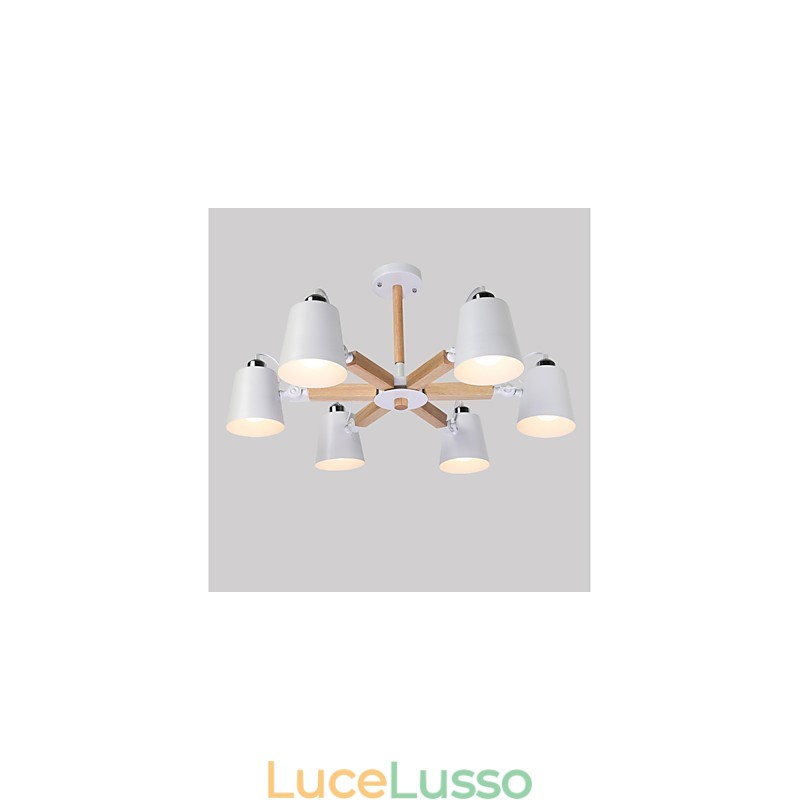 Caratteristica della pittura d'epoca per lampadario in metallo