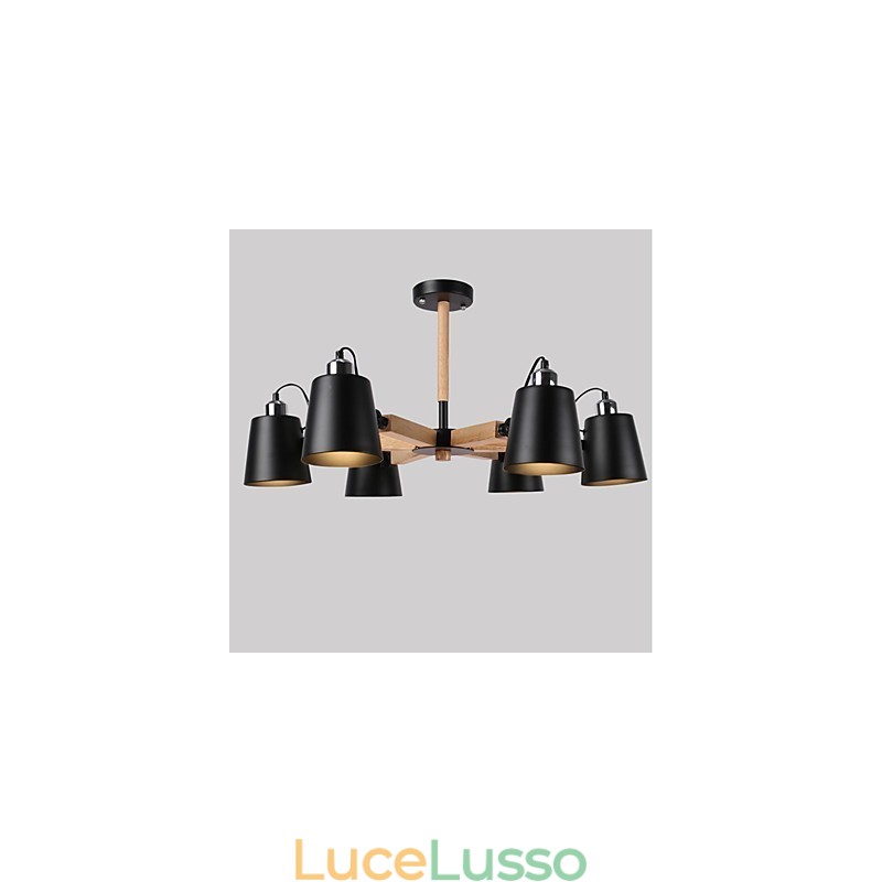 Caratteristica della pittura d'epoca per lampadario in metallo