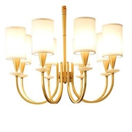 Lampadario in ottone puro Lampadario decorativo in giada