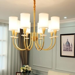 Lampadario in ottone puro Lampadario decorativo in giada