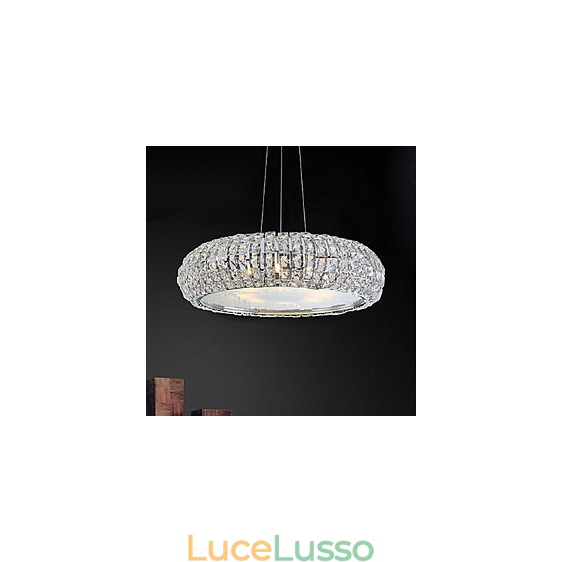 Lampadario Cristallo Moderno Contemporaneo Cristallo