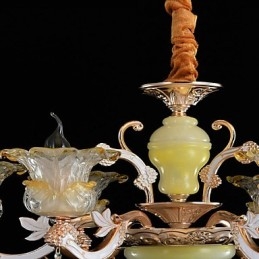 Moderno Contemporaneo Tradizionale Classico Lega di Zinco Caratteristica per Cristallo Mini Stile Lampadario in Metallo