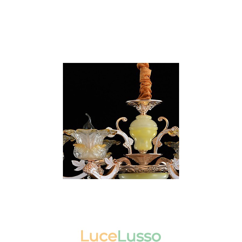 Moderno Contemporaneo Tradizionale Classico Lega di Zinco Caratteristica per Cristallo Mini Stile Lampadario in Metallo