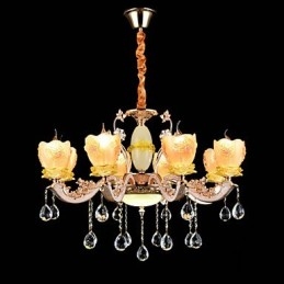 Moderno Contemporaneo Tradizionale Classico Lega di Zinco Caratteristica per Cristallo Mini Stile Lampadario in Metallo